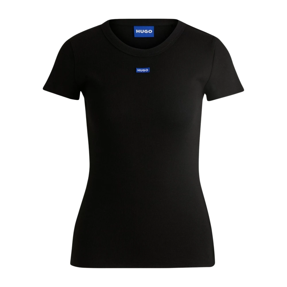 Hugo - Tops > T-Shirts - Black - Hugo - Modalova