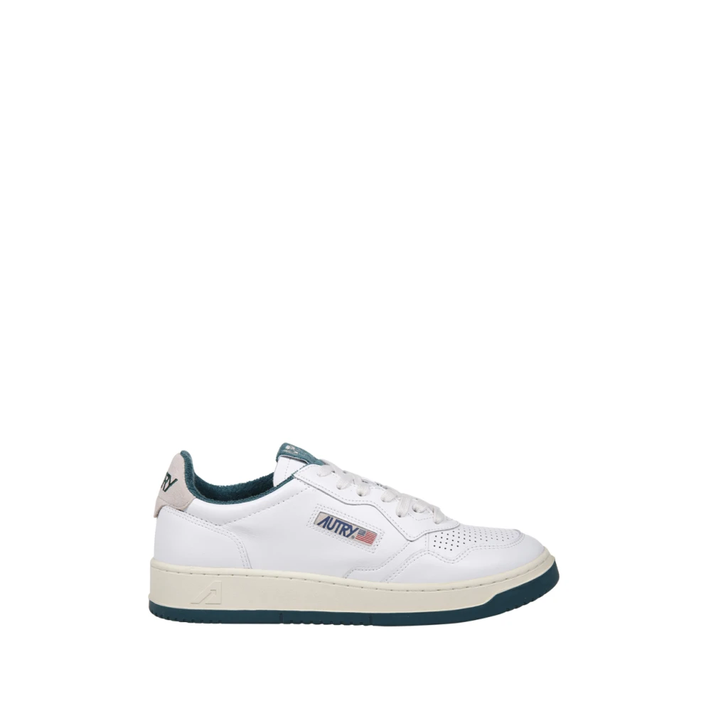 Autry Bos Lage Sneaker Heren Schoenen Wit