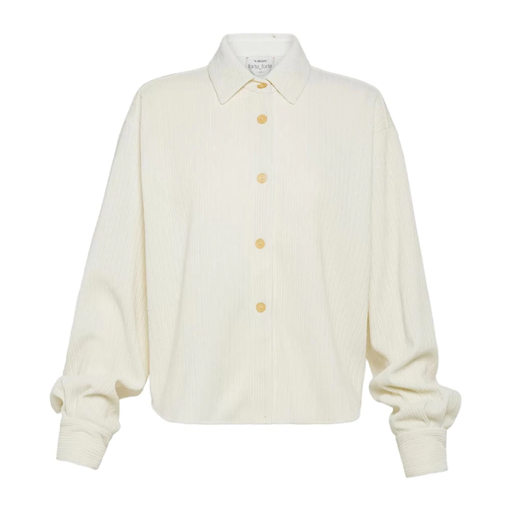 Forte Elegant MY Shirt Beige Dames
