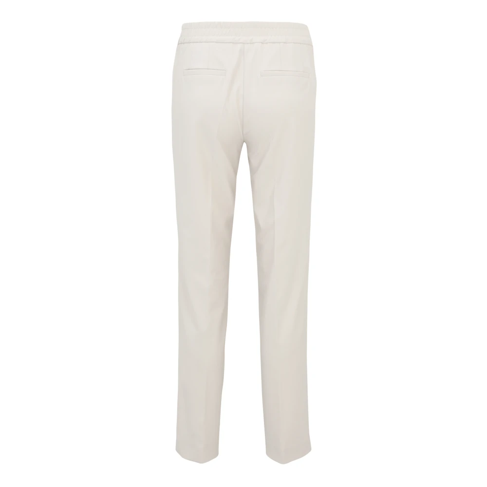 Betty Barclay Relaxed Fit Businessbroek met plooi Beige Dames