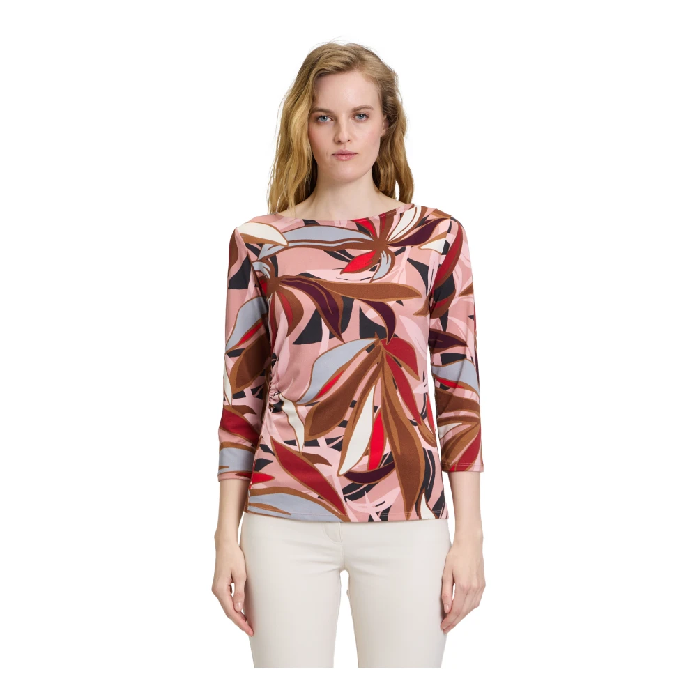 Betty Barclay Bloemenprint Gerimpeld Shirt Multicolor Dames
