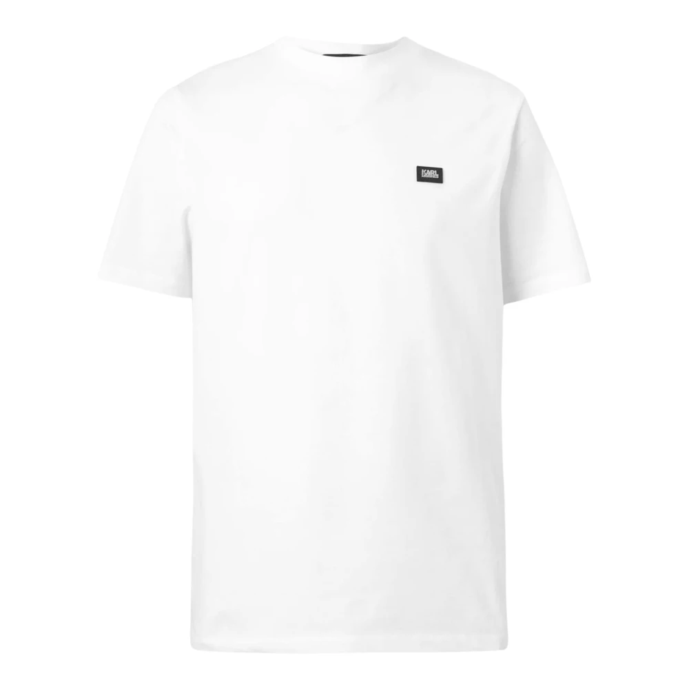 Karl Lagerfeld Hombre Blanco Camisetas, Talla: Xs