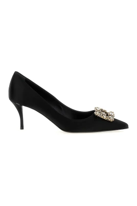 Efflorescence Satin Pumps