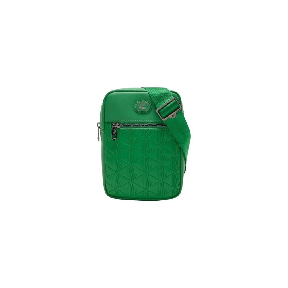 Lacoste Messenger Bags Green Heren
