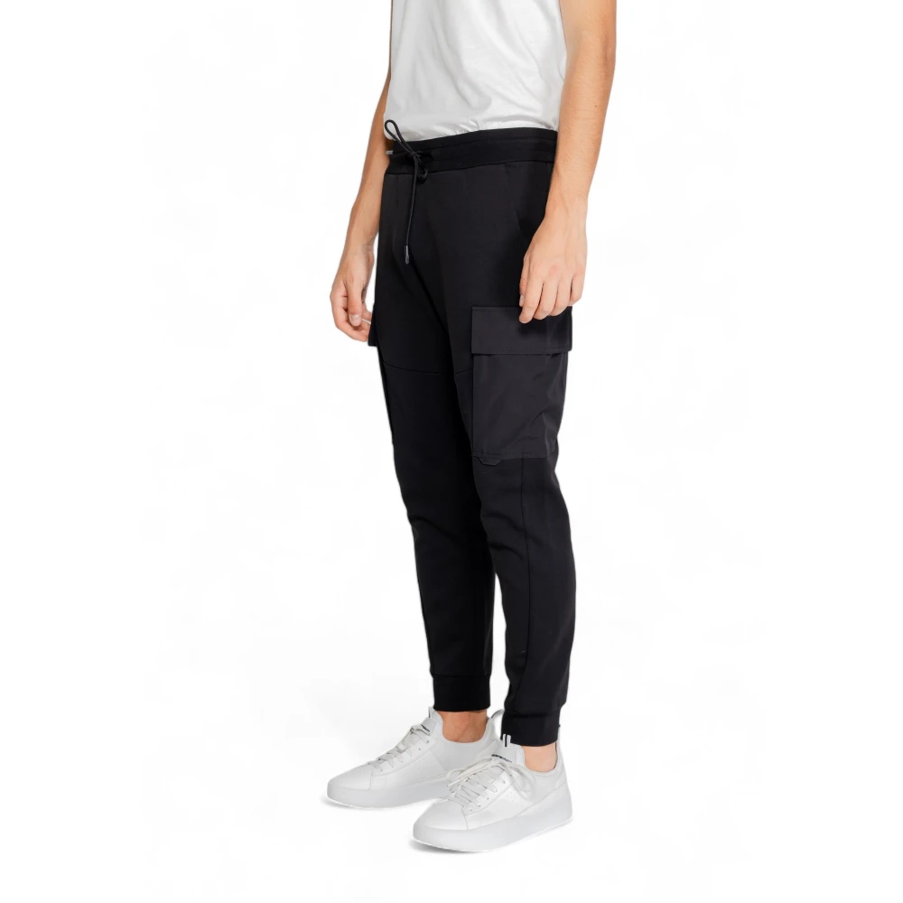 Antony Morato Zwarte Katoen-Polyester Broek Herfst Winter Black Heren