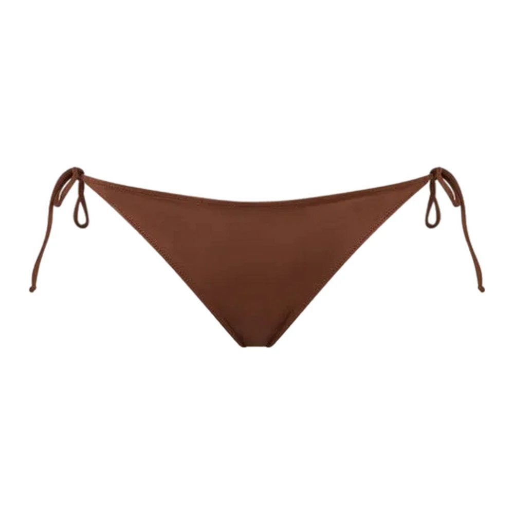 MC2 Saint Barth Kanten Slipjes Set Zwart Wit Brown Dames