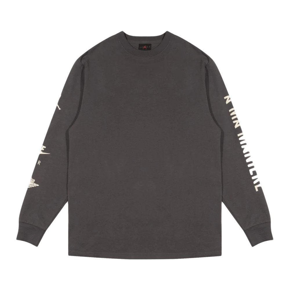 Jordan Beperkte Oplage Longsleeve T-shirt Grijs Gray Heren