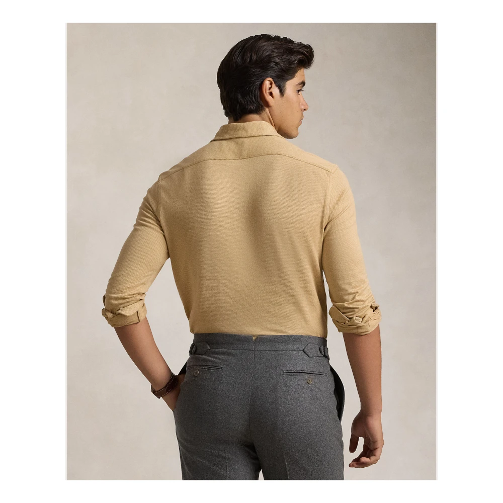 Ralph Lauren Casual Overhemd Beige Heren