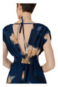 blue-floral-v-neck-dress