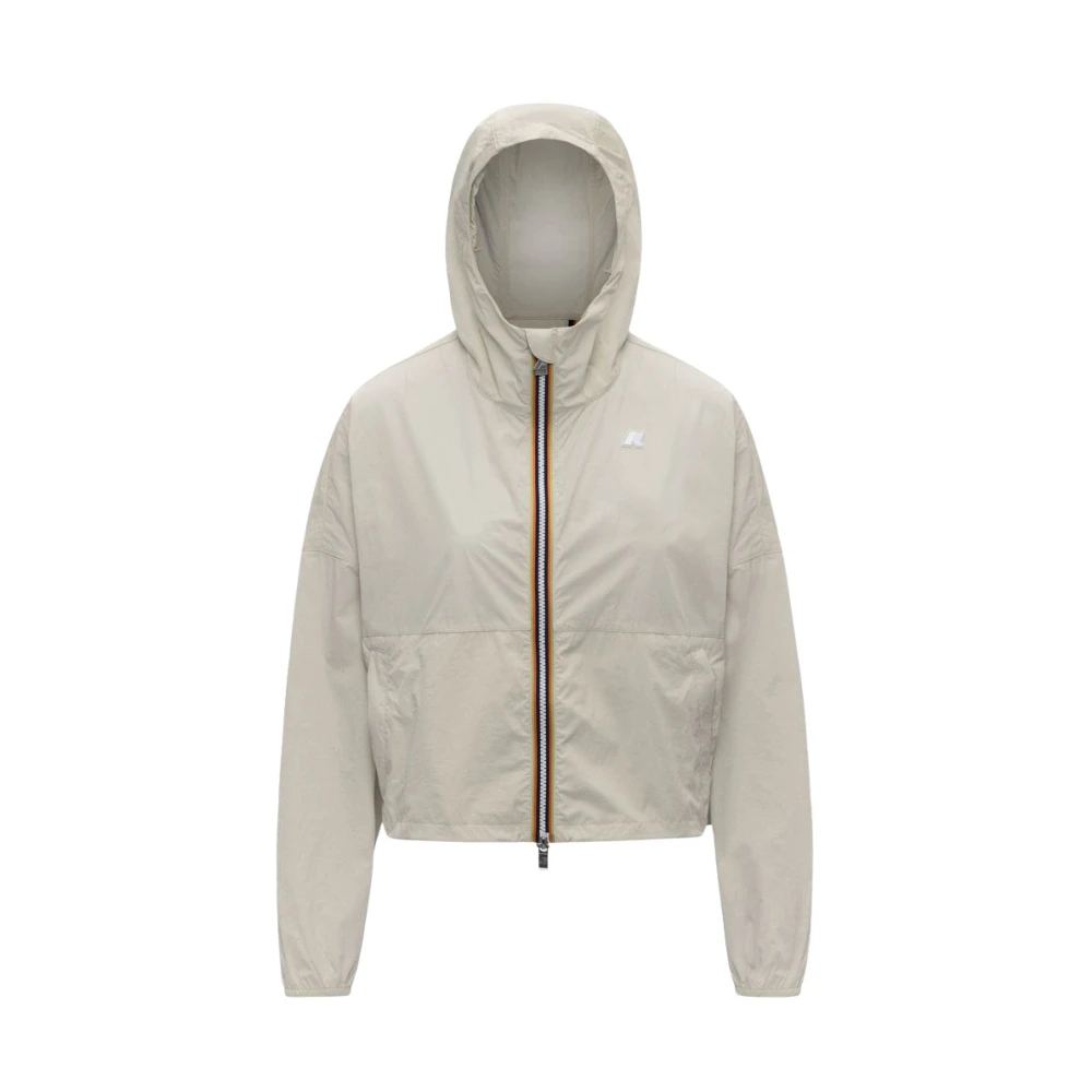 K-Way Damen Beige Jacken, Mgröße: