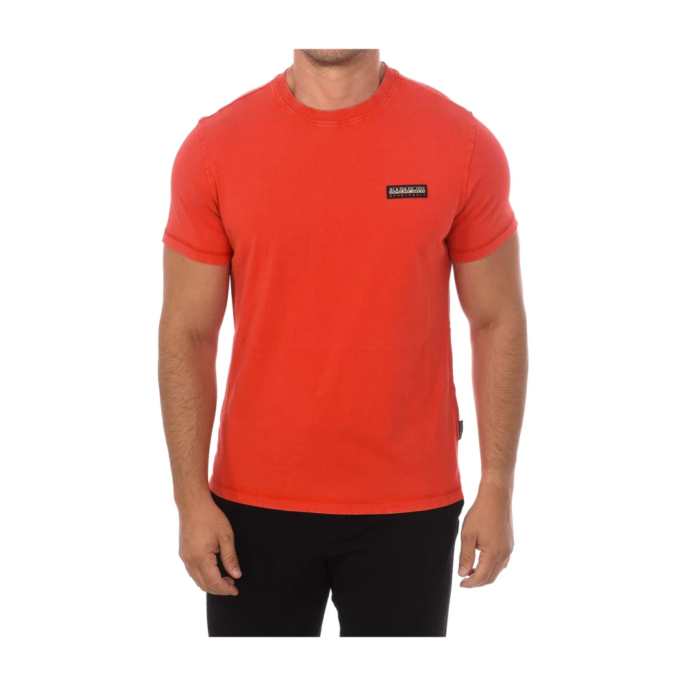 Napapijri - Tops > T-Shirts - Red - Napapijri - Modalova