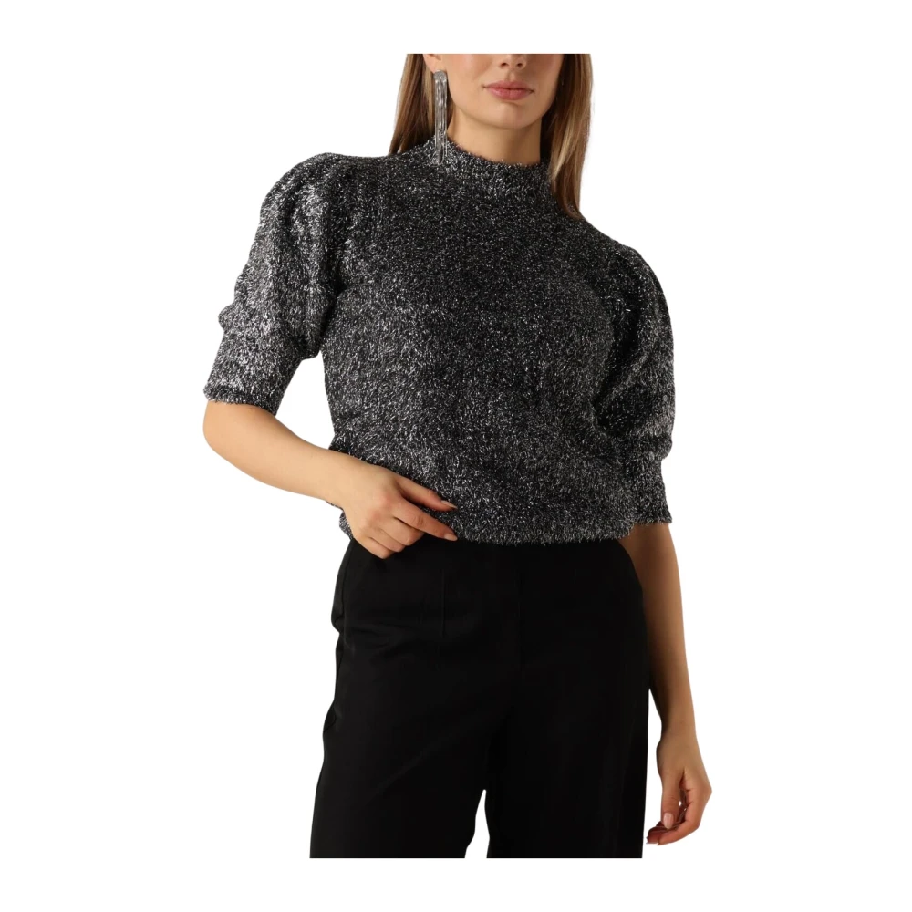 MINUS Dames Tops & T-shirts Msbritney Knit T-shirt Zilver