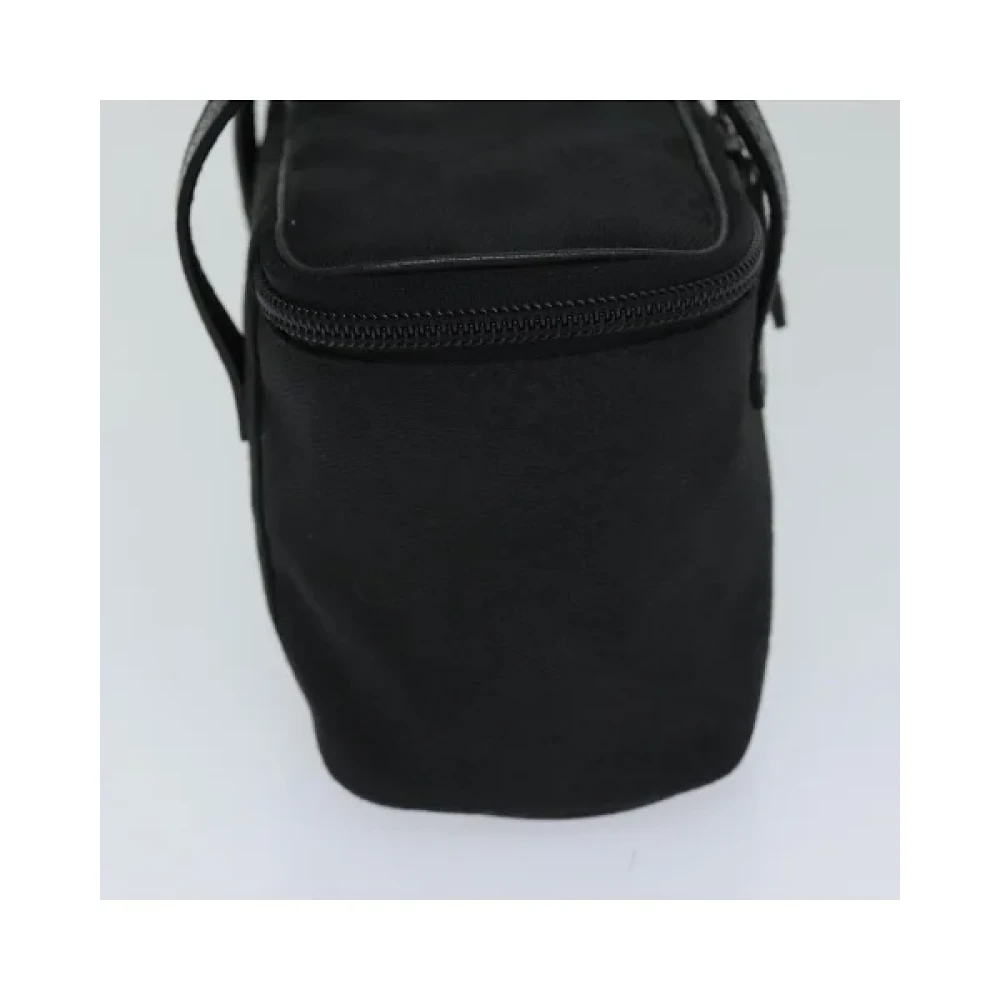 Gucci Vintage Pre-owned Canvas gucci-bags Black Dames