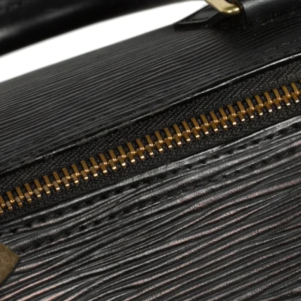 Louis Vuitton Vintage Pre-owned Leather handbags Black Dames