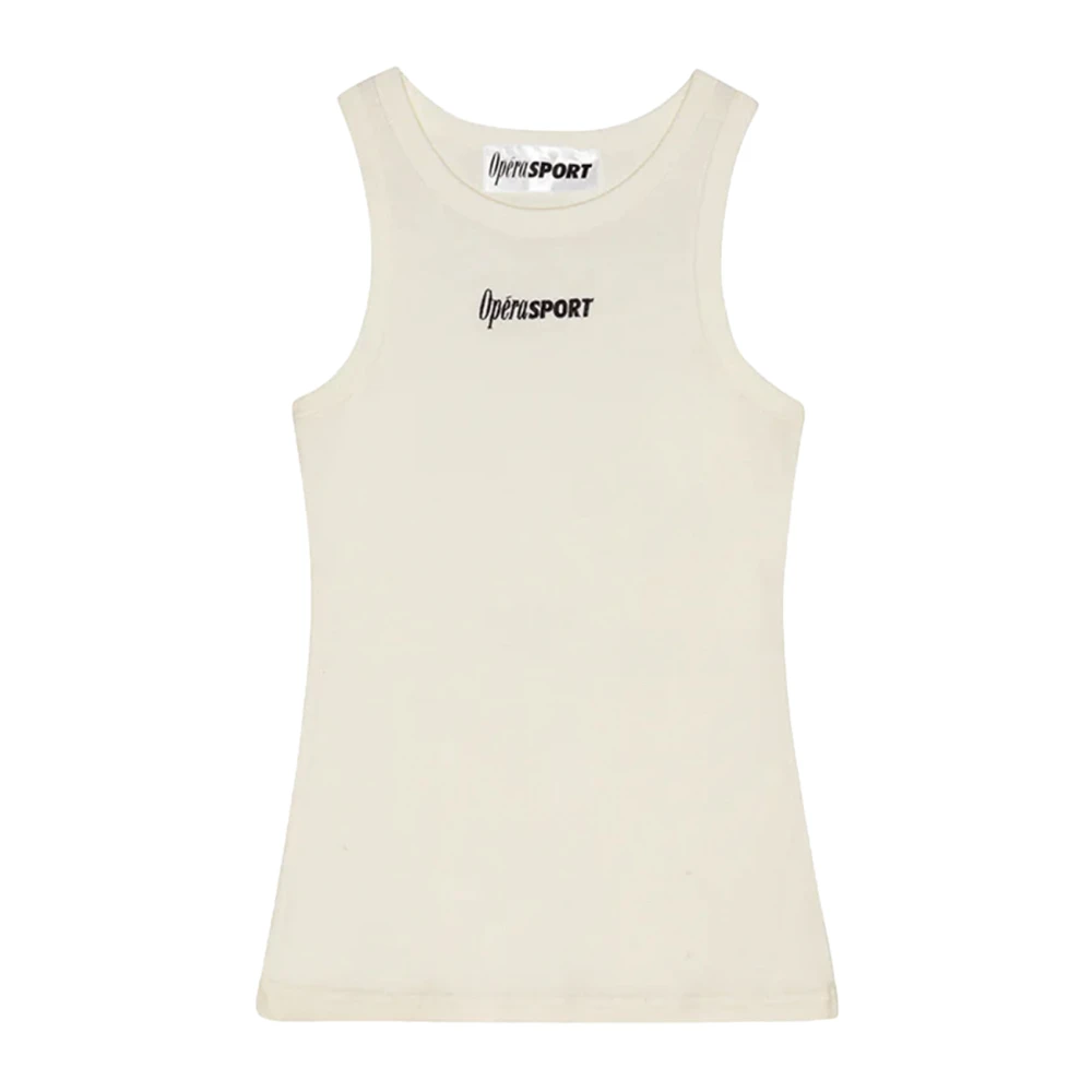 Opéra Sport Katoenen Tanktop White Dames