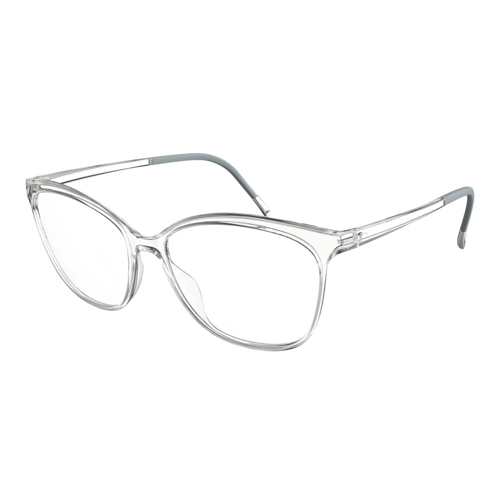 Silhouette Unisex White Glasses, 55 Mm, Eyewear Frames