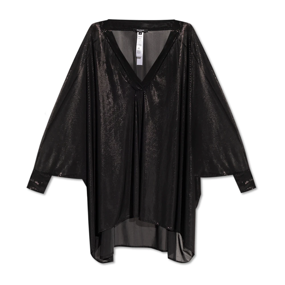 Balmain Korte strandjurk Black Dames