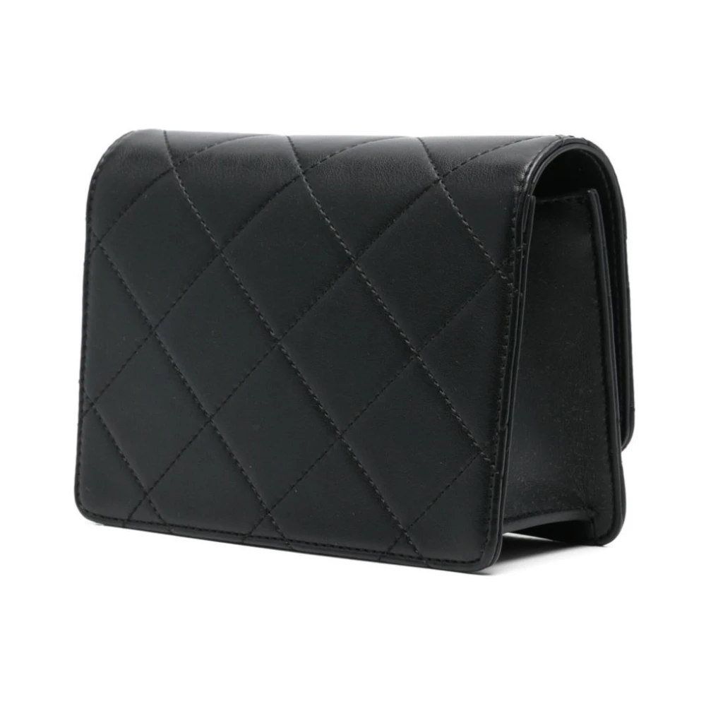 Twinset Zwarte Crossbody Tas Black Dames