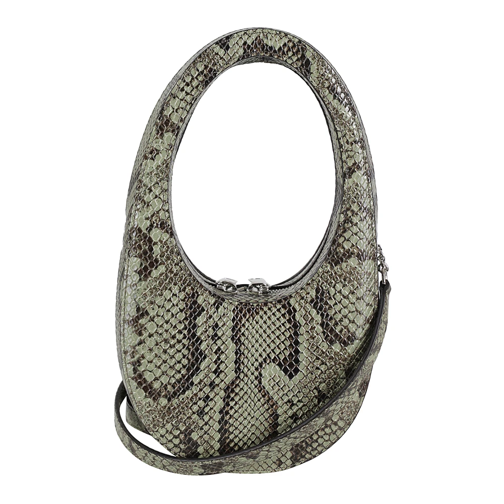Coperni Gedrukte Crossbody Mini Swipe Tas Green Dames
