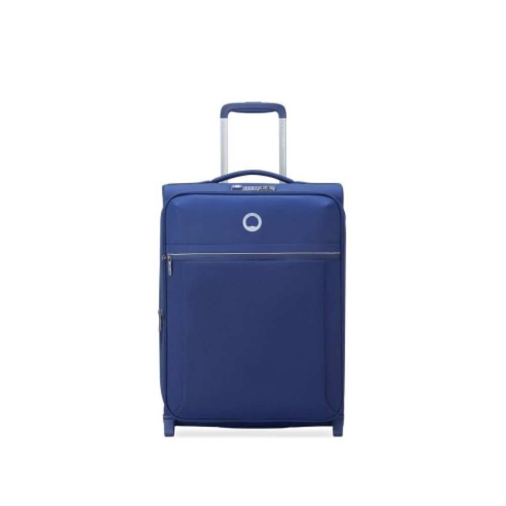 Delsey 55cm Polyester Koffer met TSA-slot Blue Unisex