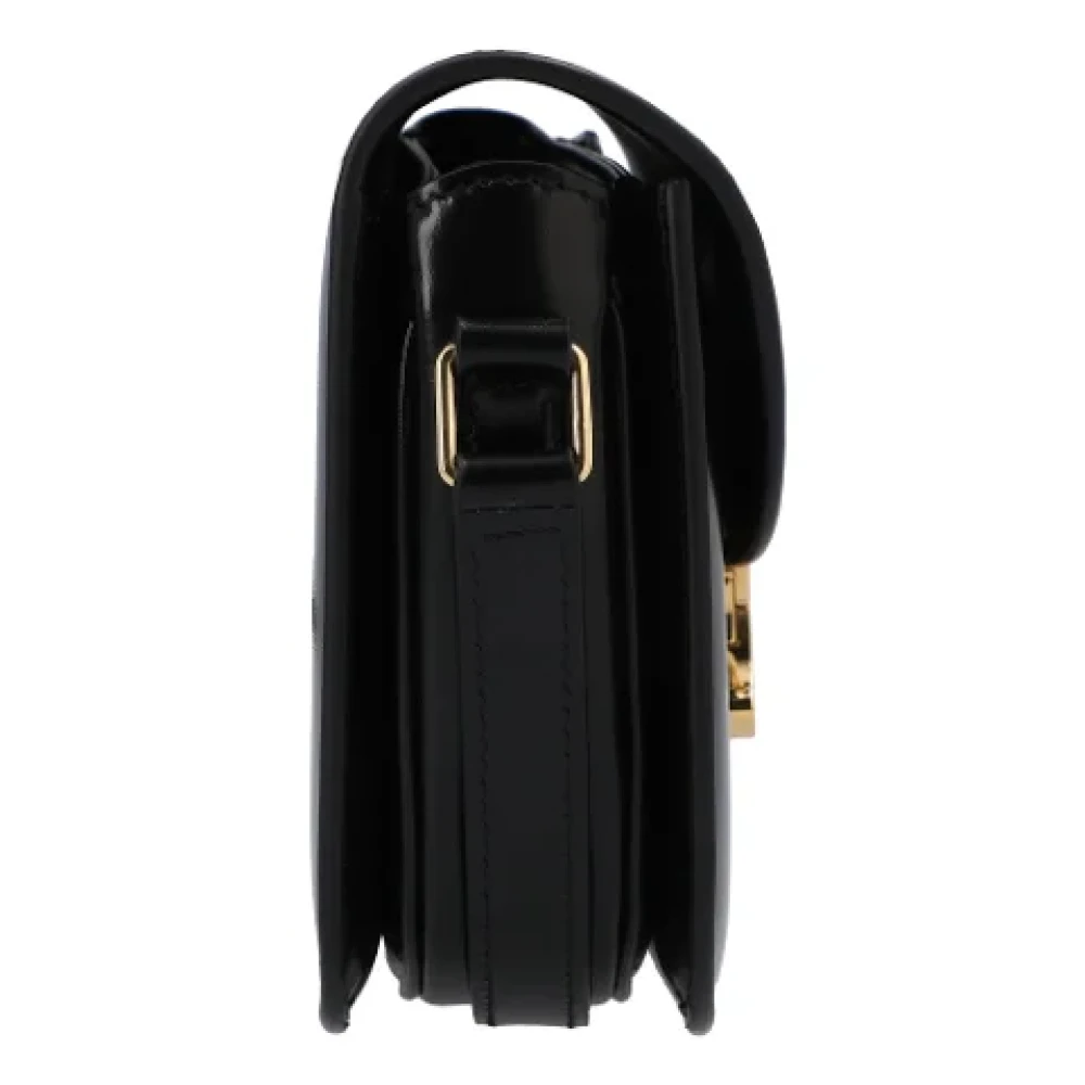 Celine Leather crossbody-bags Black Dames