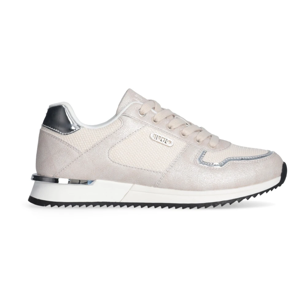 Liu Jo Rosy Sneakers in Stof en Synthetisch Dames Schoenen Grijs