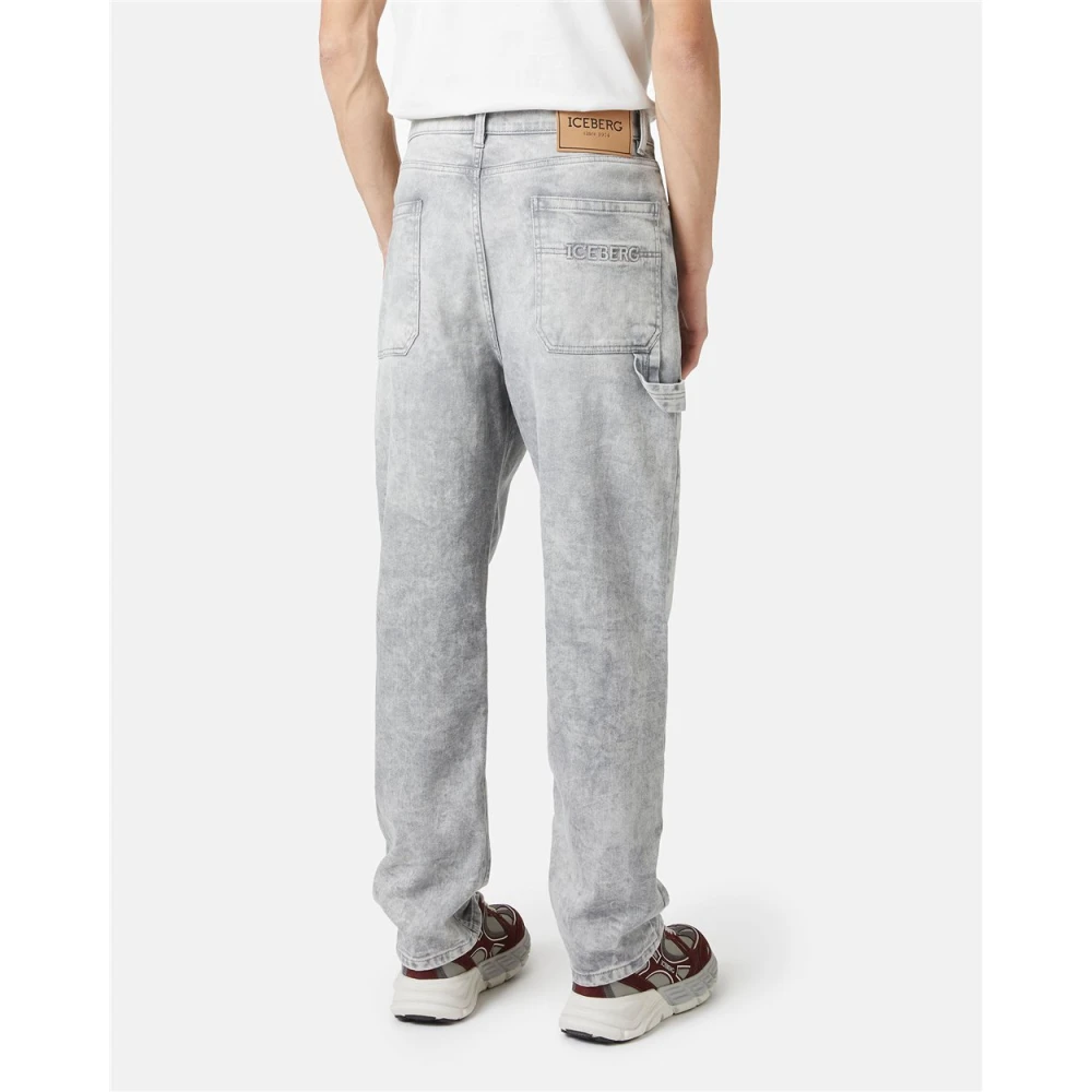 Iceberg Timmerman skater broek Gray Heren