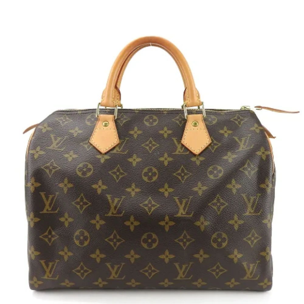 Louis Vuitton Vintage Pre-owned Canvas handbags Brown Dames