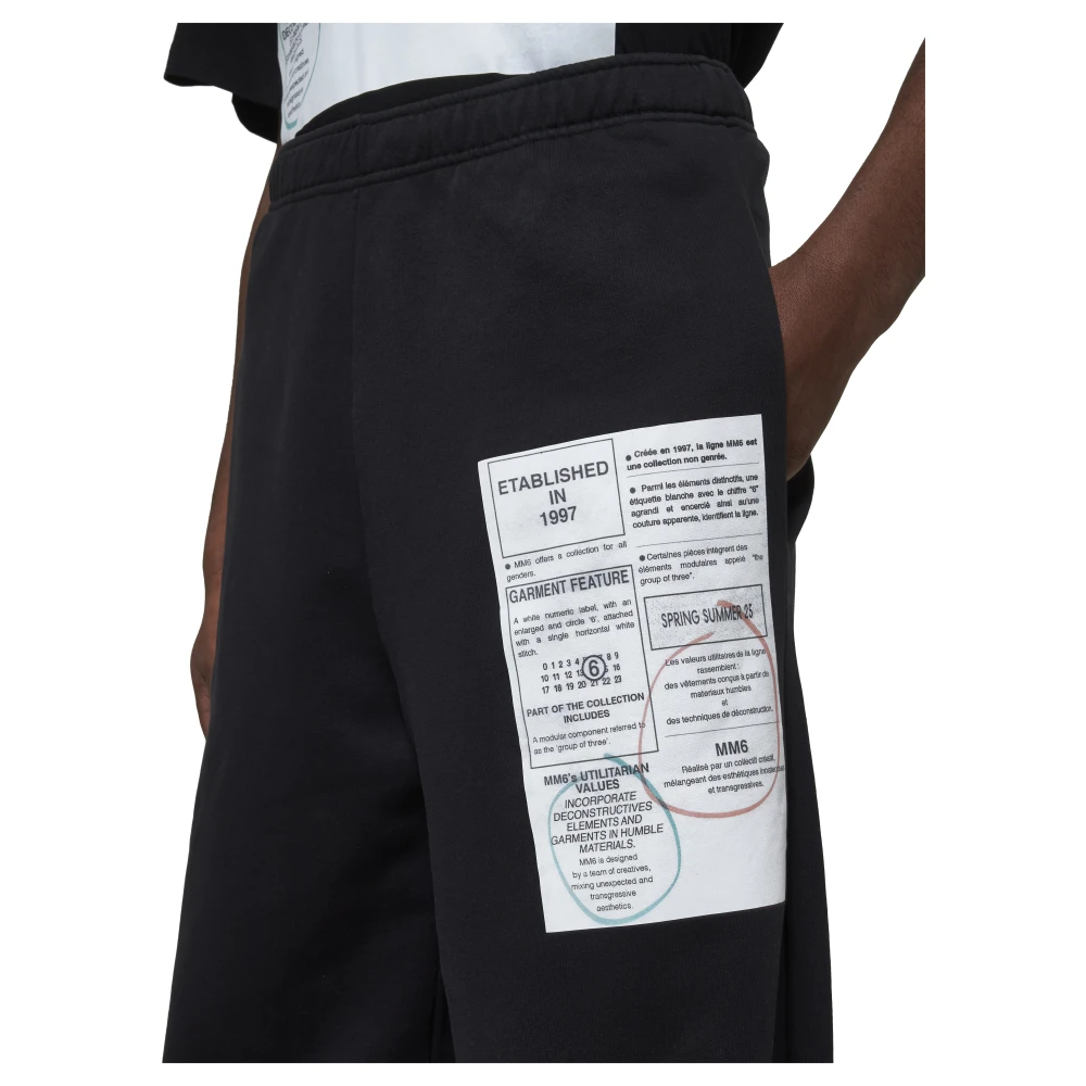 MM6 Maison Margiela Modieuze Stijlvolle Kledingcollectie Black Heren
