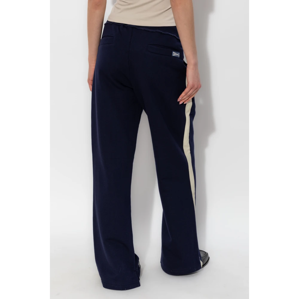 Misbhv Sweatpants met logo Blue Dames