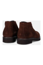 bottes-en-daim-marron-fonce