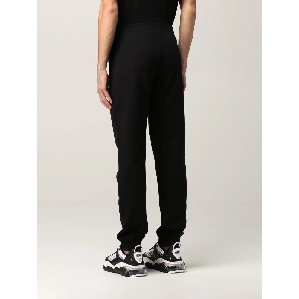 Moschino Katoenen Broek Black Heren