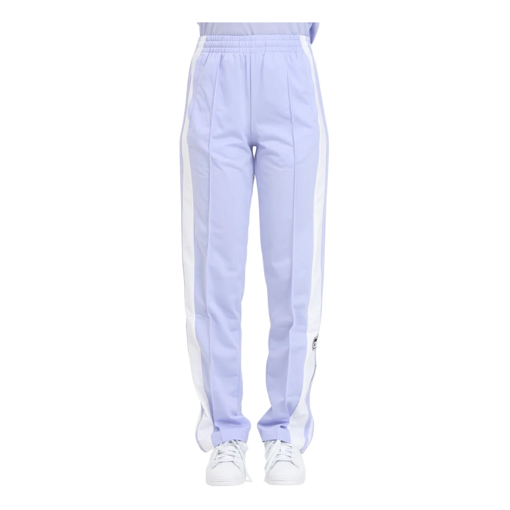 adidas Originals Lila en witte Adibreak broek Blue Dames