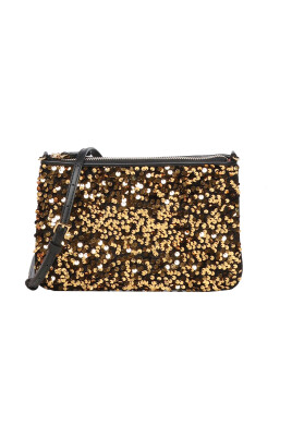 black-and-gold-sequin-shoulder-bag