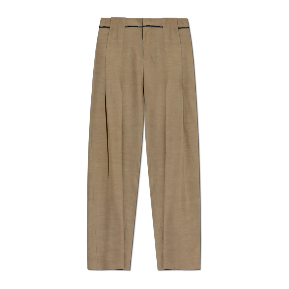 Trousers > Wide Trousers - - Balmain - Modalova
