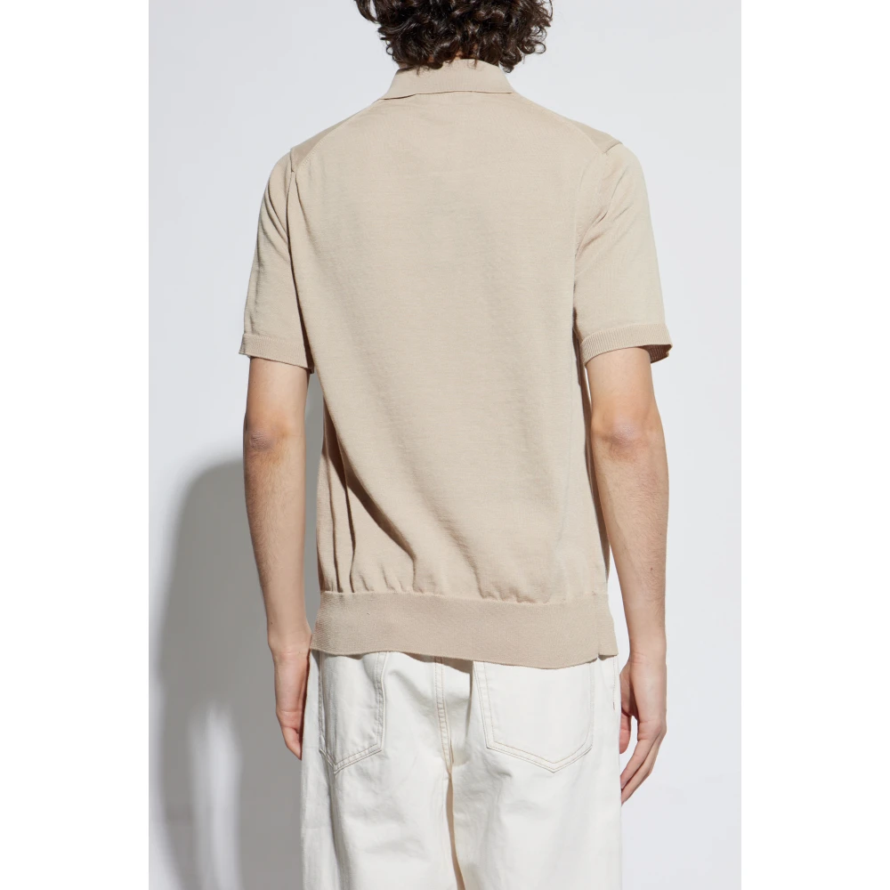 Comme des Garçons Polo Beige Heren