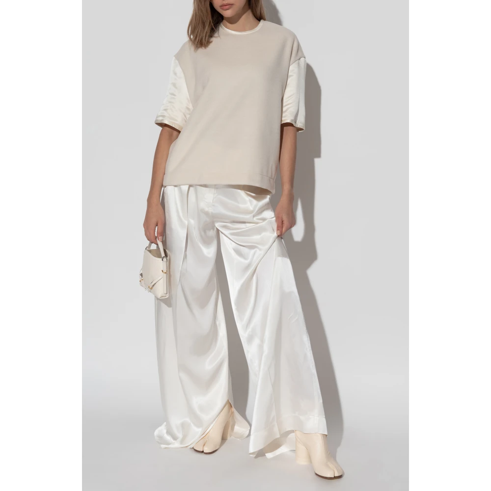 Jil Sander Wollen top Beige Dames