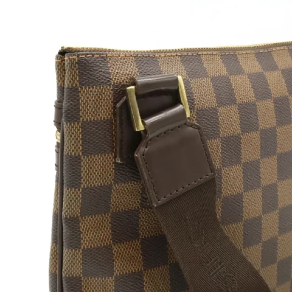 Louis Vuitton Vintage Pre-owned Plastic shoulder-bags Brown Dames
