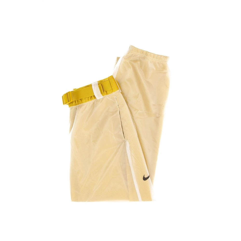 Nike Hoge taille geweven mesh sportbroek Orange Dames