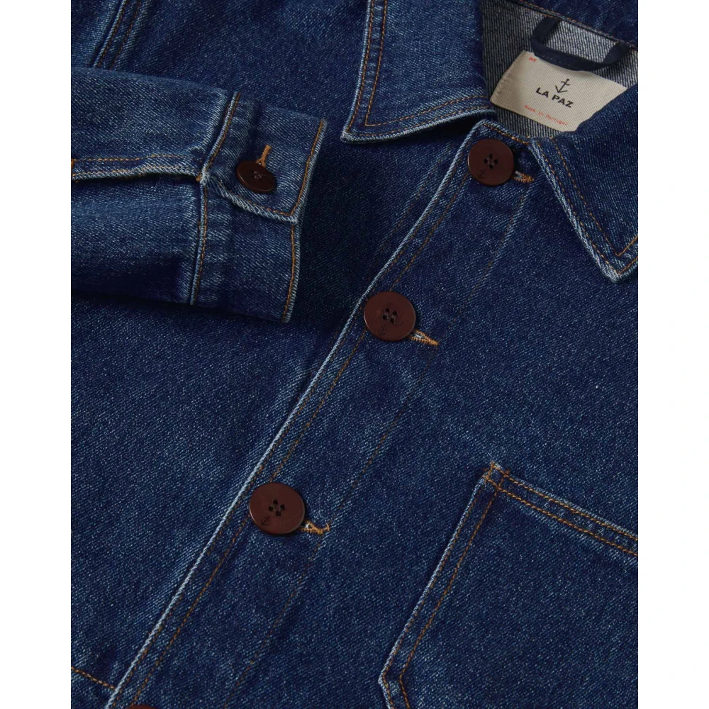 La Paz Baptista Denim Werkjas Blue Heren