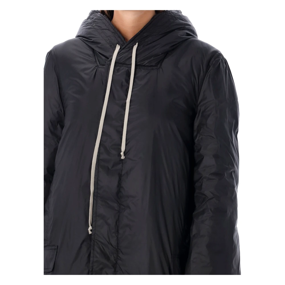 Rick Owens Fishtail Parka Bovenkleding Black Dames