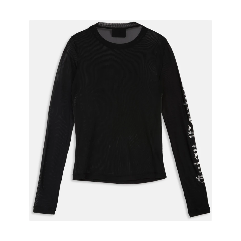 Juicy Couture Zwarte Sacred Virgo Longsleeve Top Black Dames