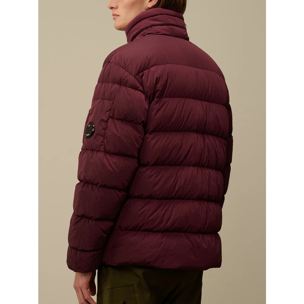 C.P. Company Stijlvolle Medium Jas Purple Heren