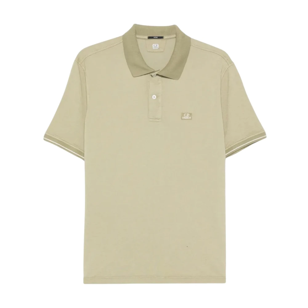 C.p. Company Men's Green Polo Shirts, S, Polo Shirts