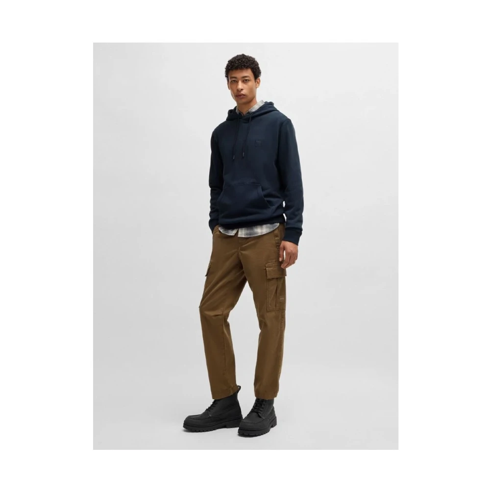 Hugo Boss Stijlvol T-shirt voor mannen Blue Heren