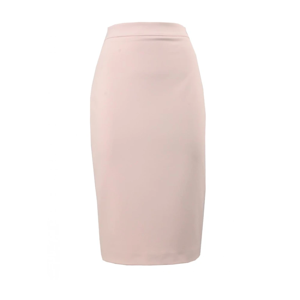 Pinko Hoge taille kreukel stretch rok Pink Dames