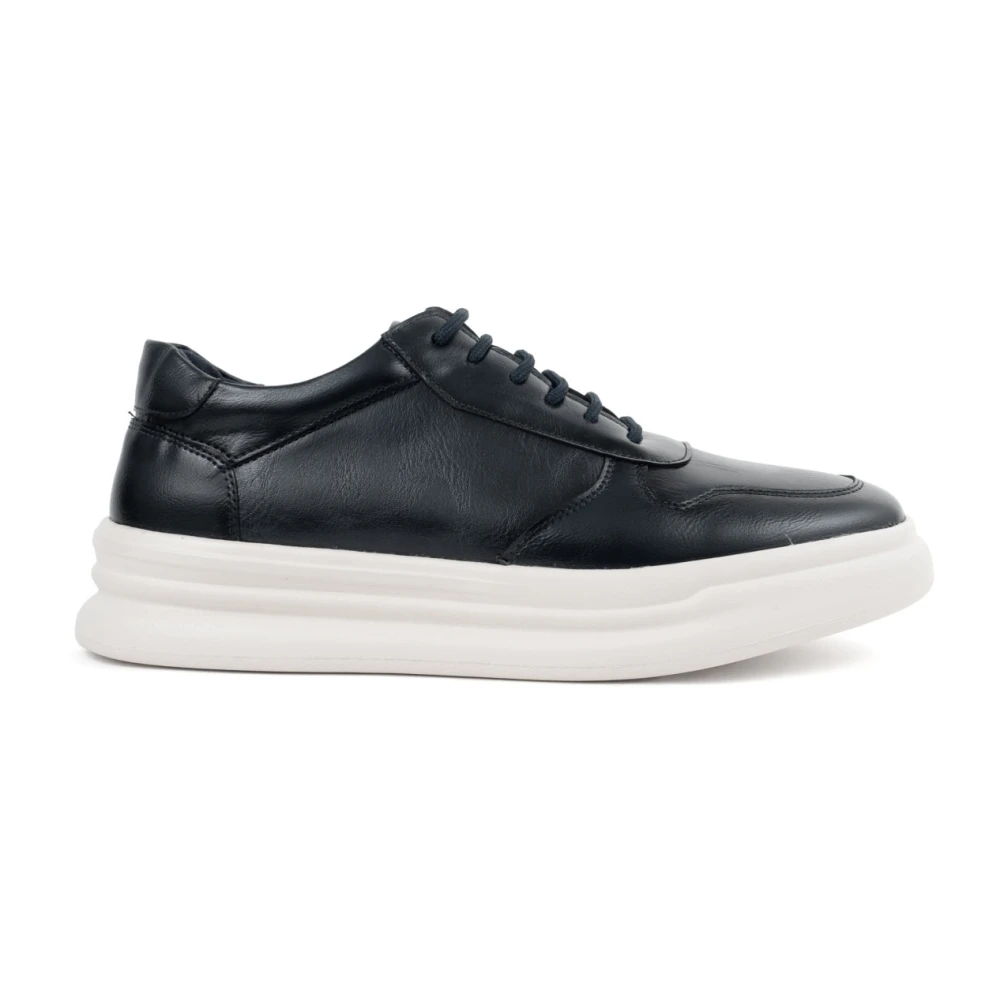 Fregatta Stockholm Blauwe Casual Sneakers voor Mannen Heren Schoenen