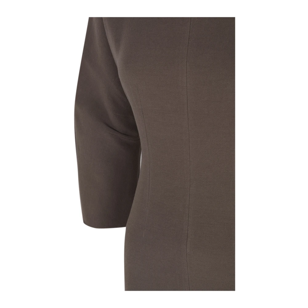 Cortana Bawa aansluitende bruine jurk Brown Dames
