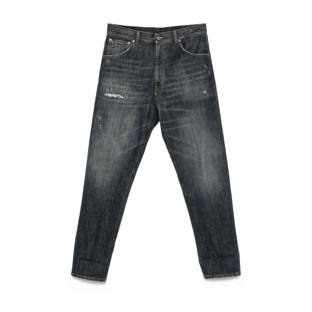 Dondup Mannelijk Grijs Jeans Heren, W30, Katoen, Stijlvolle Blauwe Jeans Voor Mannen