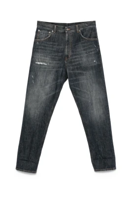 Stiliga Blå Jeans för Män